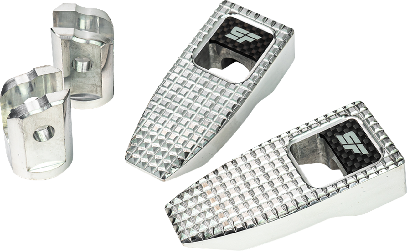 Speed Pegs - Silver Polished - Front [1620-2526]