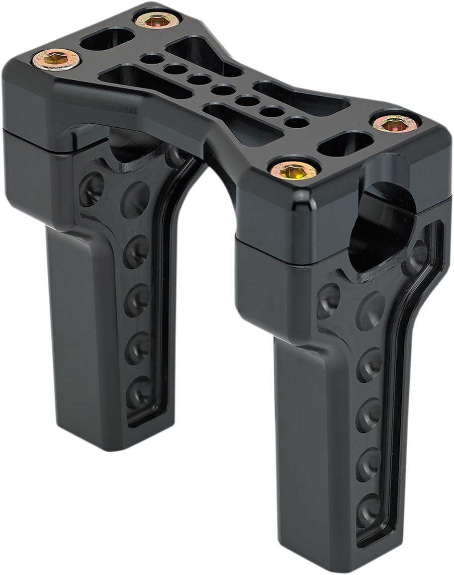Bridge Handlebar Riser Kit - Straight - Black [0603-0789]