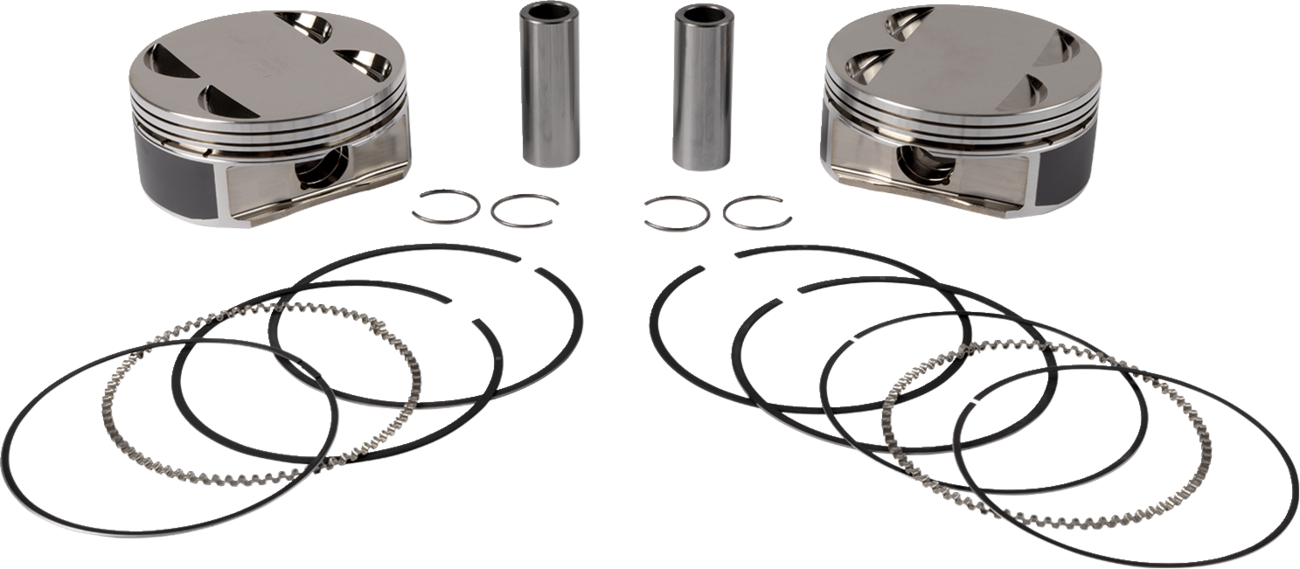 Big Bore Piston Kit - 128" - +.010 - M8 [0910-6522]