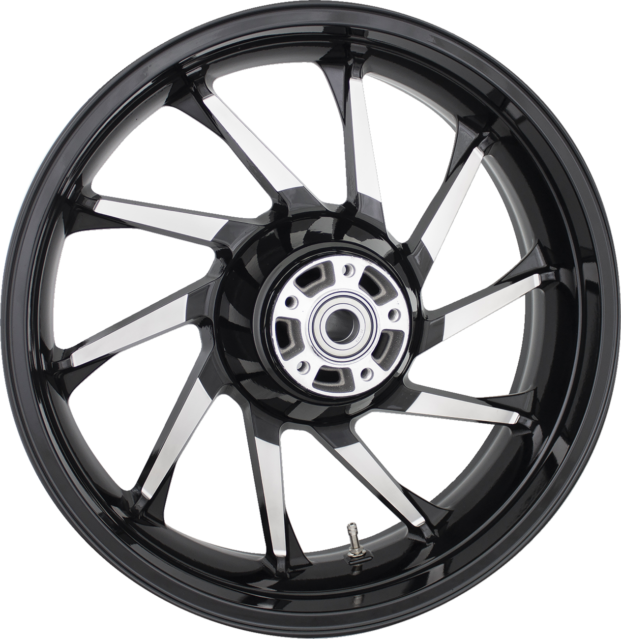 Hurricane Precision Cast 3D Wheel - Wheel - Hurricane 3D - Rear - Single Disc/without ABS - Black - 18x5.5 - '09+ FL [0202-2160]