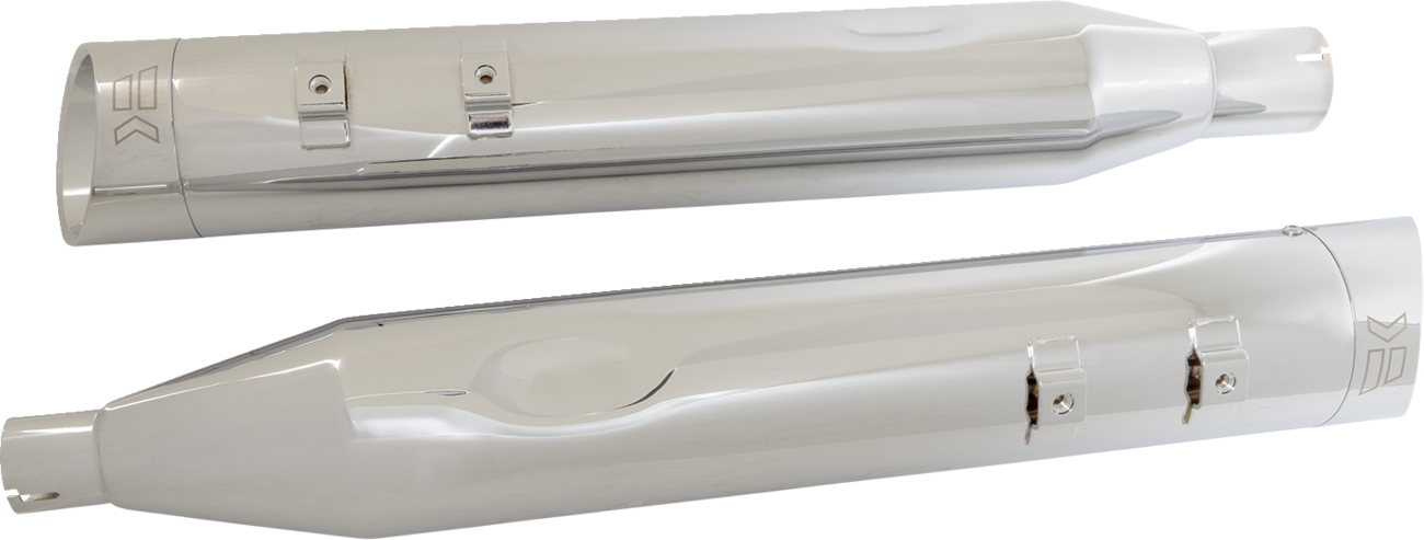 4-1/2" HP-Plus® Slip-On Mufflers - Chrome Edge [1801-1484]