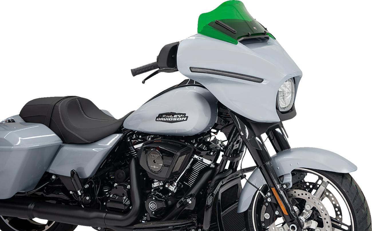Kolor Flare® Windshield - 8" - Green - '23-'25 FLHX [2310-0881] - Image 3