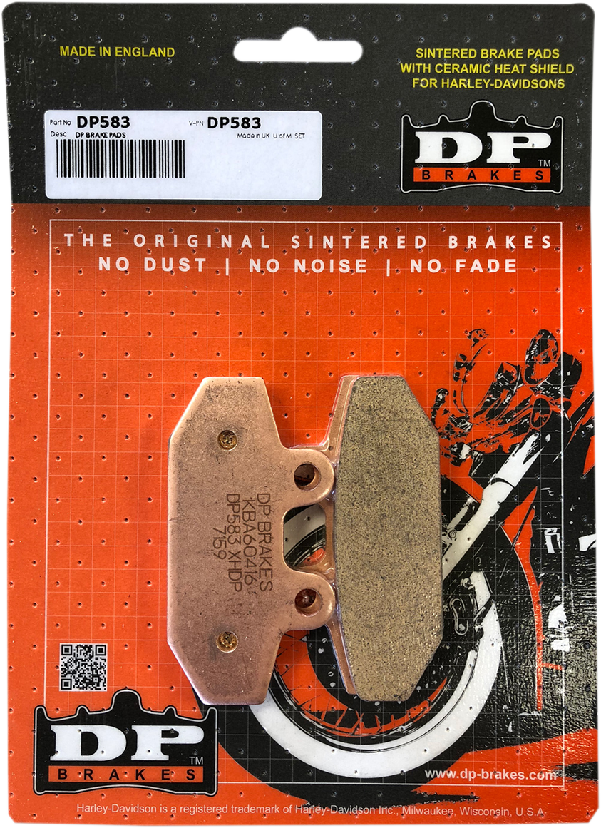Sintered Metal Harley/Buell Brake Pads - Sintered Brake Pads [1721-2726] - Image 2