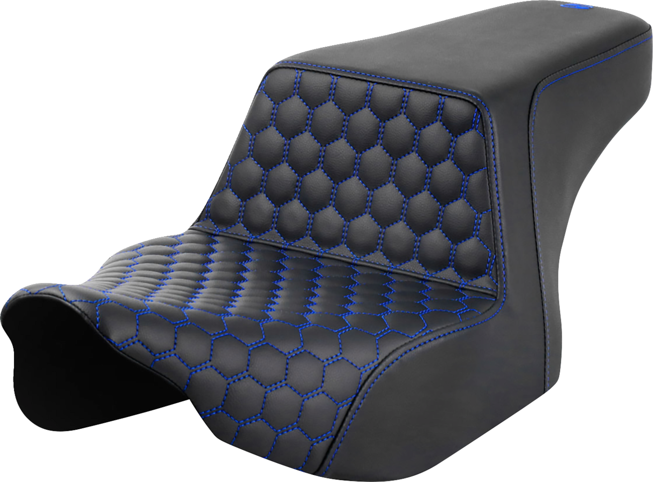 Honeycomb Step-Up Seat - Step-Up Seat - Front Honeycomb - Blue Stitching - FL '23-'24 [0801-1825]