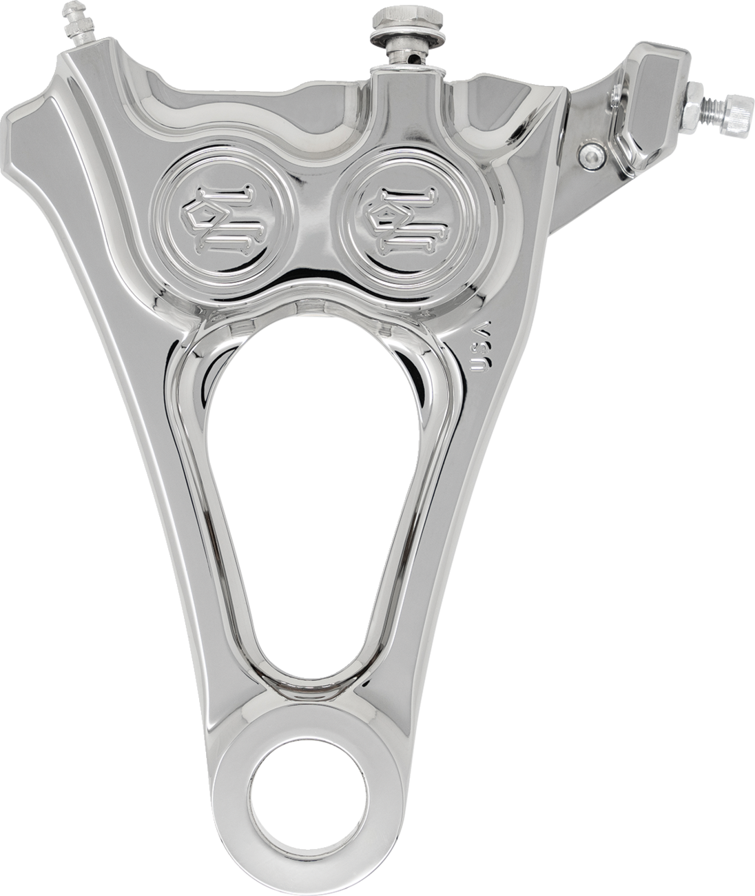 4-Piston Differential-Bore Rear Caliper - Rear Caliper - Chrome [1701-0748] - Image 2