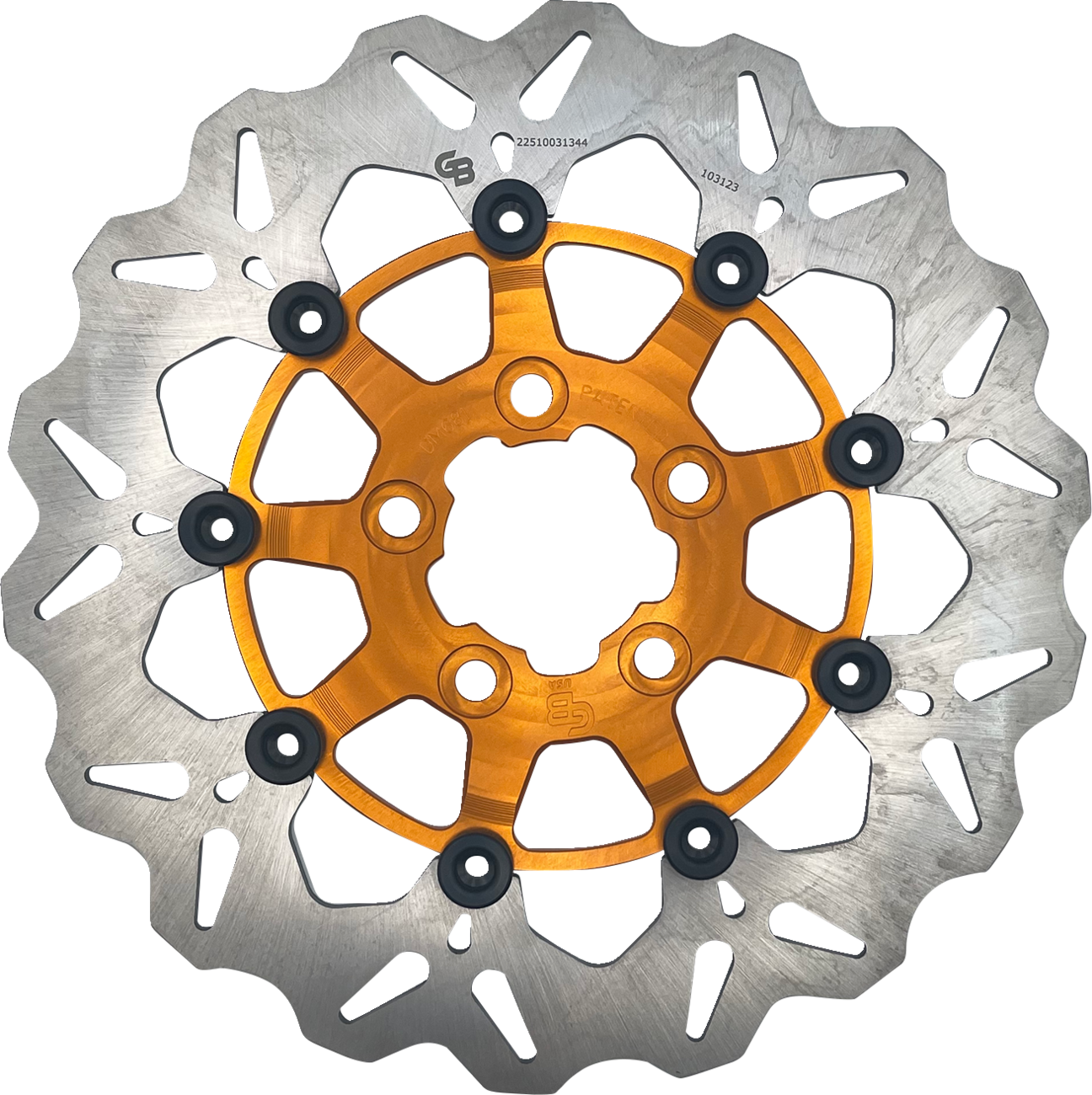 Wave® Brake Rotors - Brake Rotor - Rear - Orange [1710-4562]