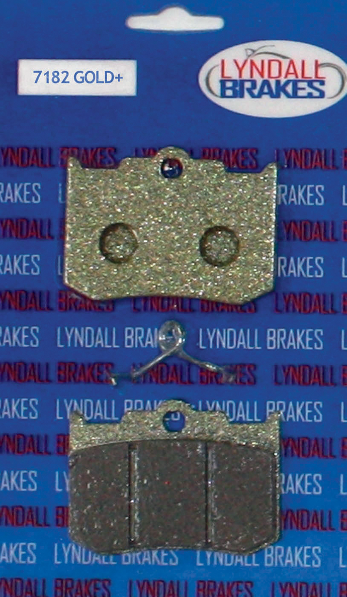 Organic Indian/Victory Brake Pads - Brake Pads - Gold+ PM 4 Piston [1720-0048] - Image 2