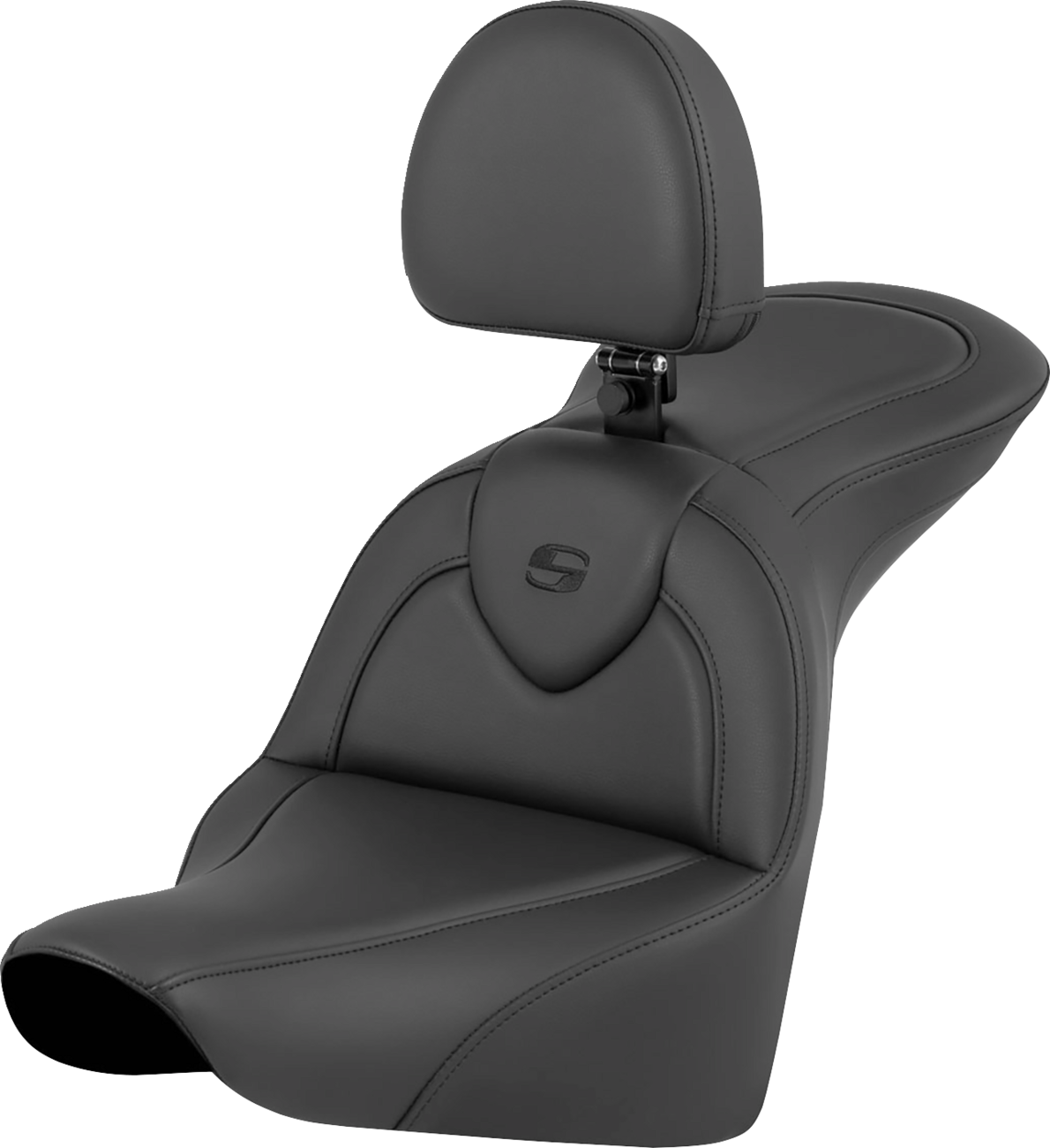 RoadSofa™ Seat - Black - with Driver Backrest - FLFB/FXBR '18-'24 [0802-1620]
