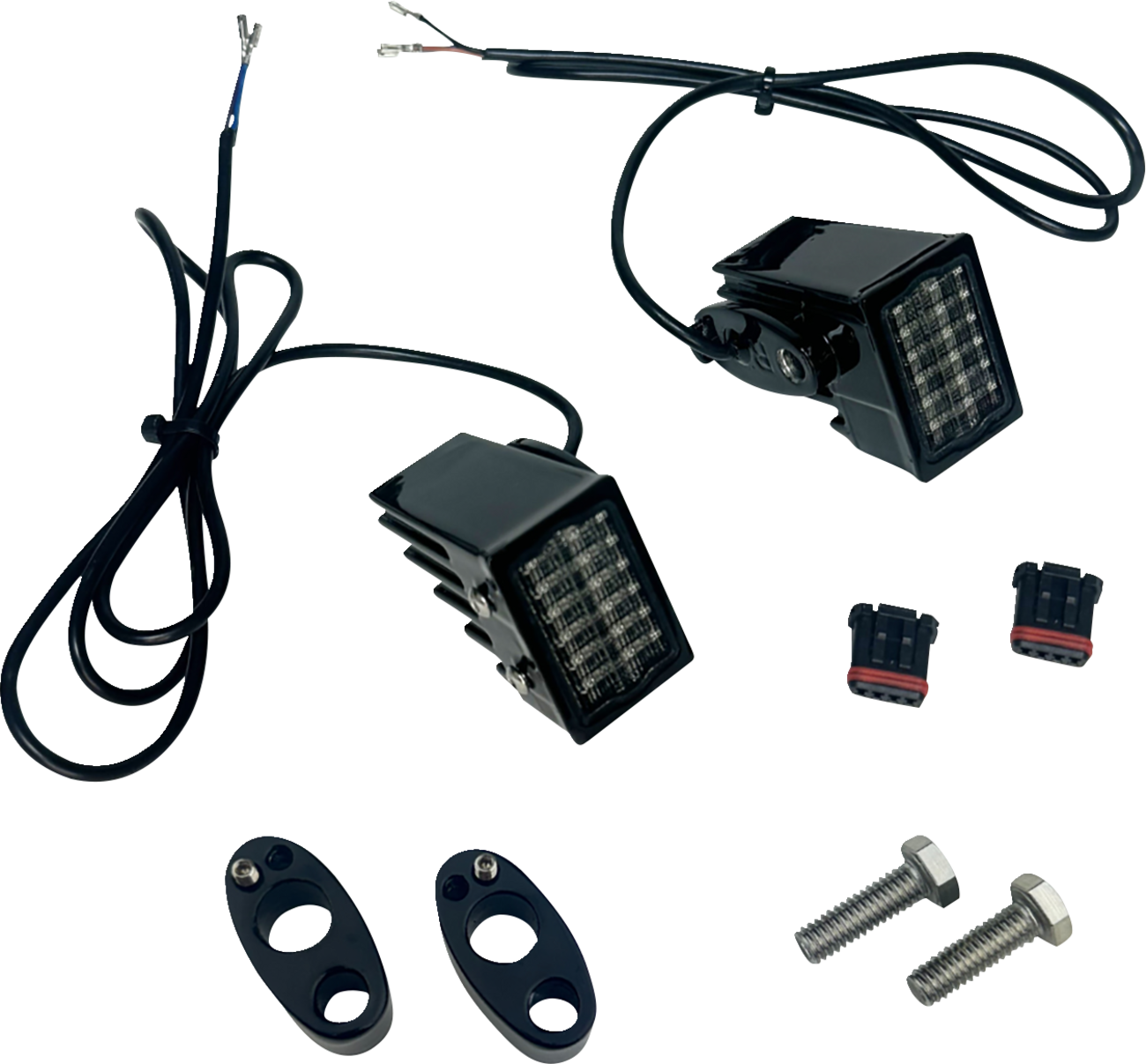 LED Rear Turn Signals - Turn Signal - Red LED - Smoke Lens [2020-2298]