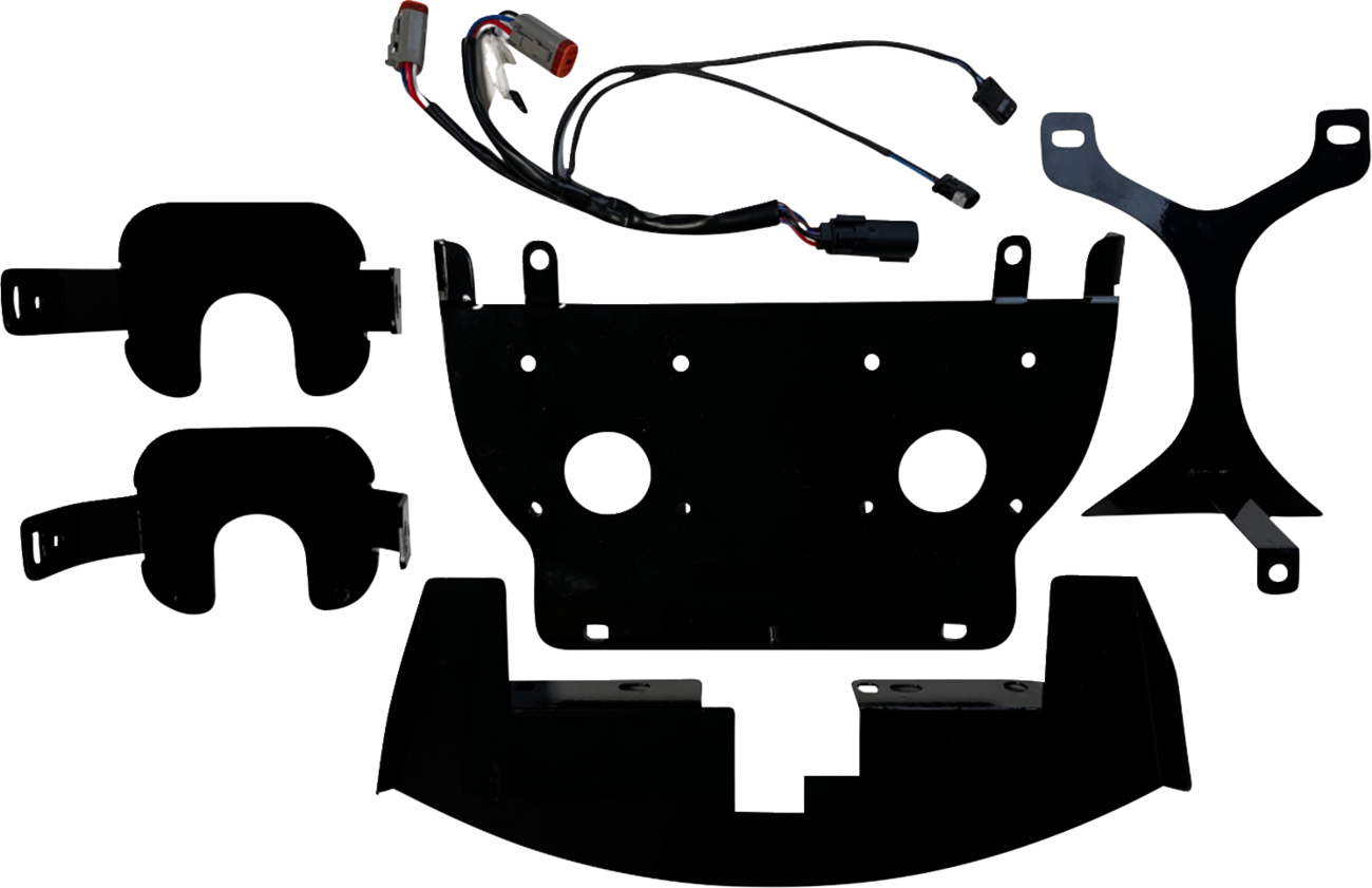 Shark Demon® 2 Headlight & Fog Lamp Combo Kit - Shark Demon® 2 Headlight/Fog Light - w/ Speed Plates [2001-3046] - Image 2