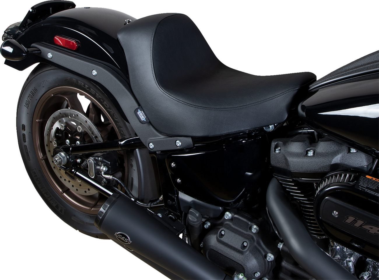 Solo Seat - Black - Smooth - FL/FX '18-'23 [0802-1512] - Image 2