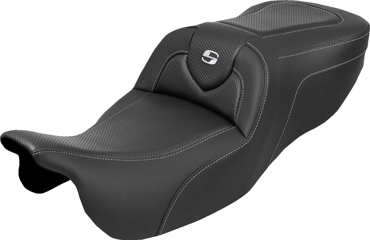 RoadSofa™ Seat - Roadsofa™ Seat - without Backrest - Carbon Fiber - FLRT/FLTRT '15-'25 [0801-2140]
