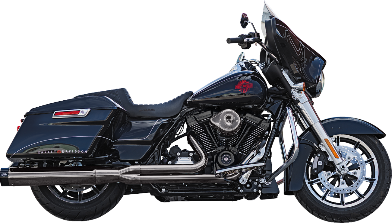 2-into-1 Sidewinder® Exhaust System - 2-into-1 Lava Chrome Sidewinder® Exhaust System - Race Only [1800-2630]