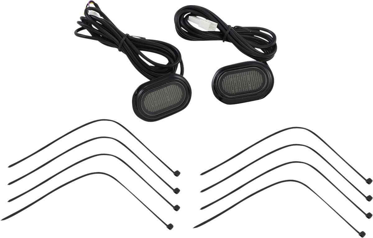 PLUGZ™ Antenna Grommet Lights - Antenna Grommet Light - Smoke Lens - Black [2040-2746]