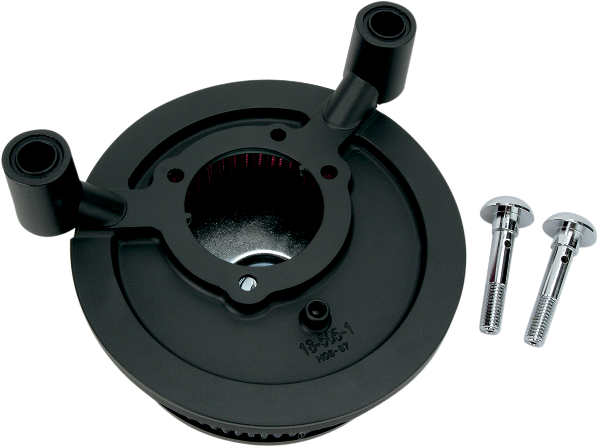 Big Sucker™ Stage I Air Filter Kit — Smooth - Big Sucker™ Stage I Air Filter Kit - Wrinkle Black [1010-0875] - Image 2