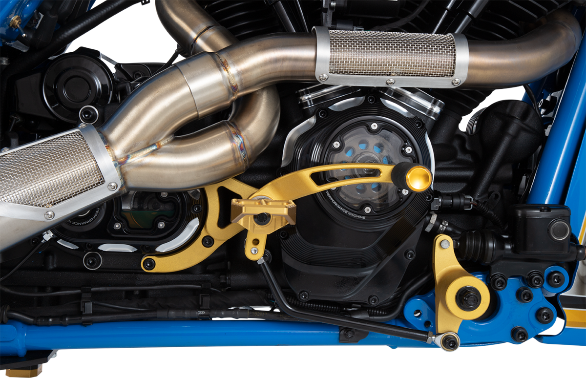 Mid Controls - Mid Control - Gold -Softail [1623-0535] - Image 2