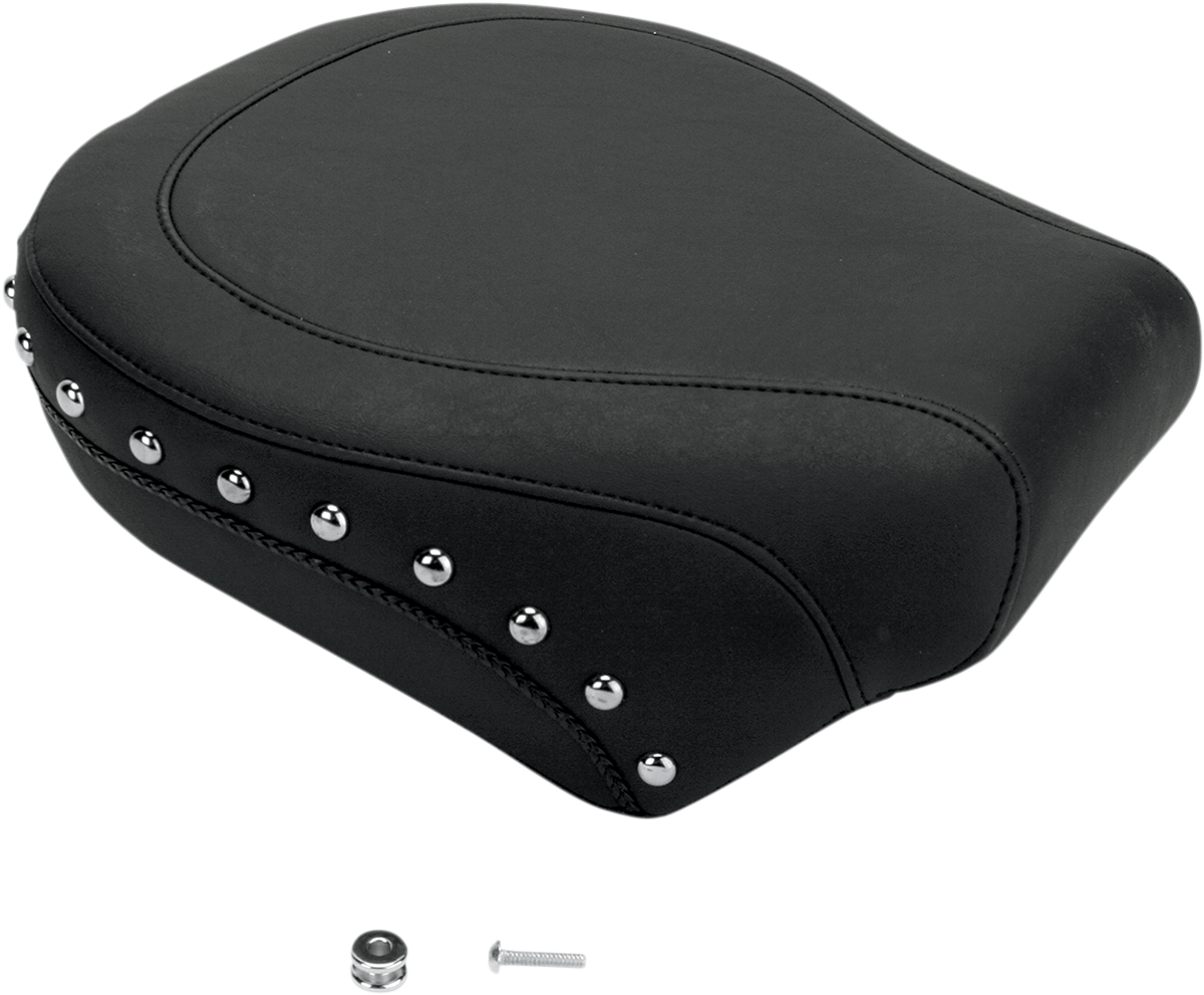 Wide Rear Seat - Studded - Black - FL/FX '06-'17 [0802-0519] - Image 2