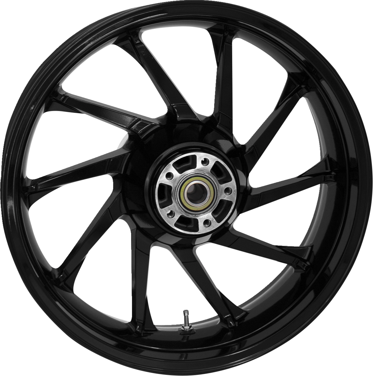 Hurricane Precision Cast 3D Wheel - Wheel - Hurricane 3D - Rear - Single Disc/without ABS - Black - 18x5.5 [0202-2226]