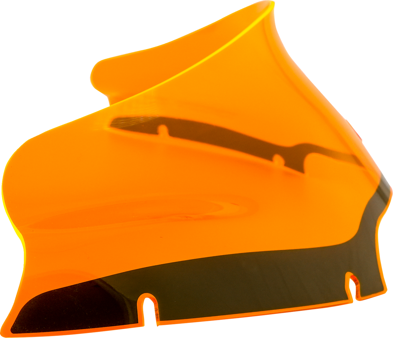 Ice Flare® Windshield - 6" - Orange Ice - '15-'25 FLTR [2310-0723]