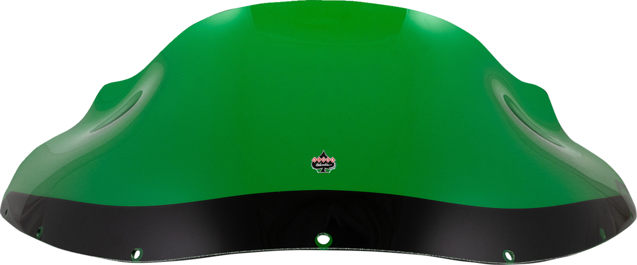 Kolor Flare® Windshield - 9" - Green - FXRP [2310-0776] - Image 2