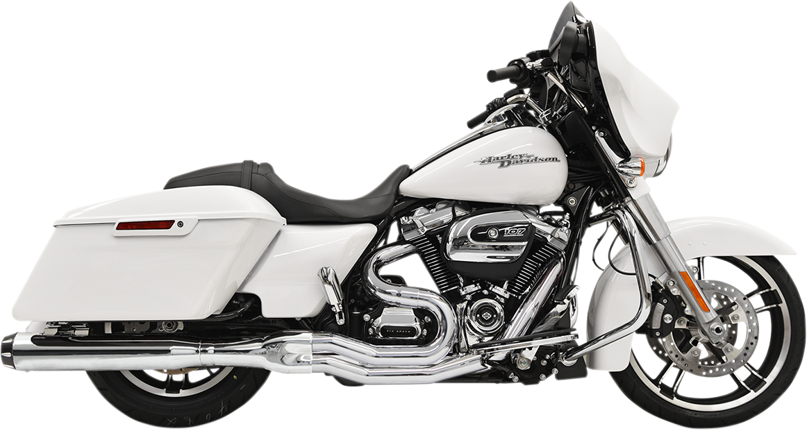 Road Rage 2:1 B4 Exhaust System - B4 2:1 Exhaust - Chrome - Straight Can [1800-2131]