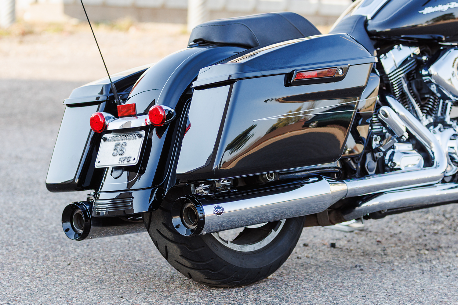4-1/2" GNX Slip-On Mufflers - Chrome [1801-1768] - Image 2