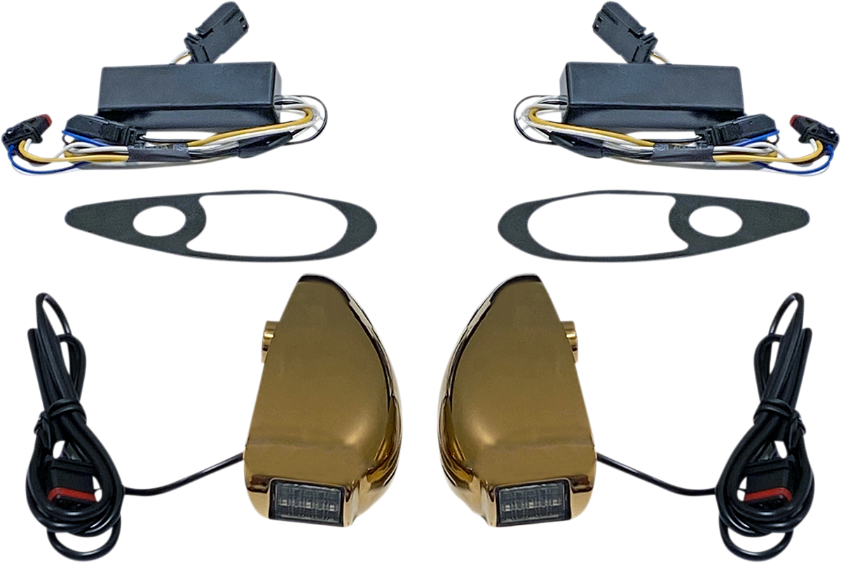 ProBEAM Road Glide Turn Signals - Turn Signal - FLTR - Gold [2020-1994]