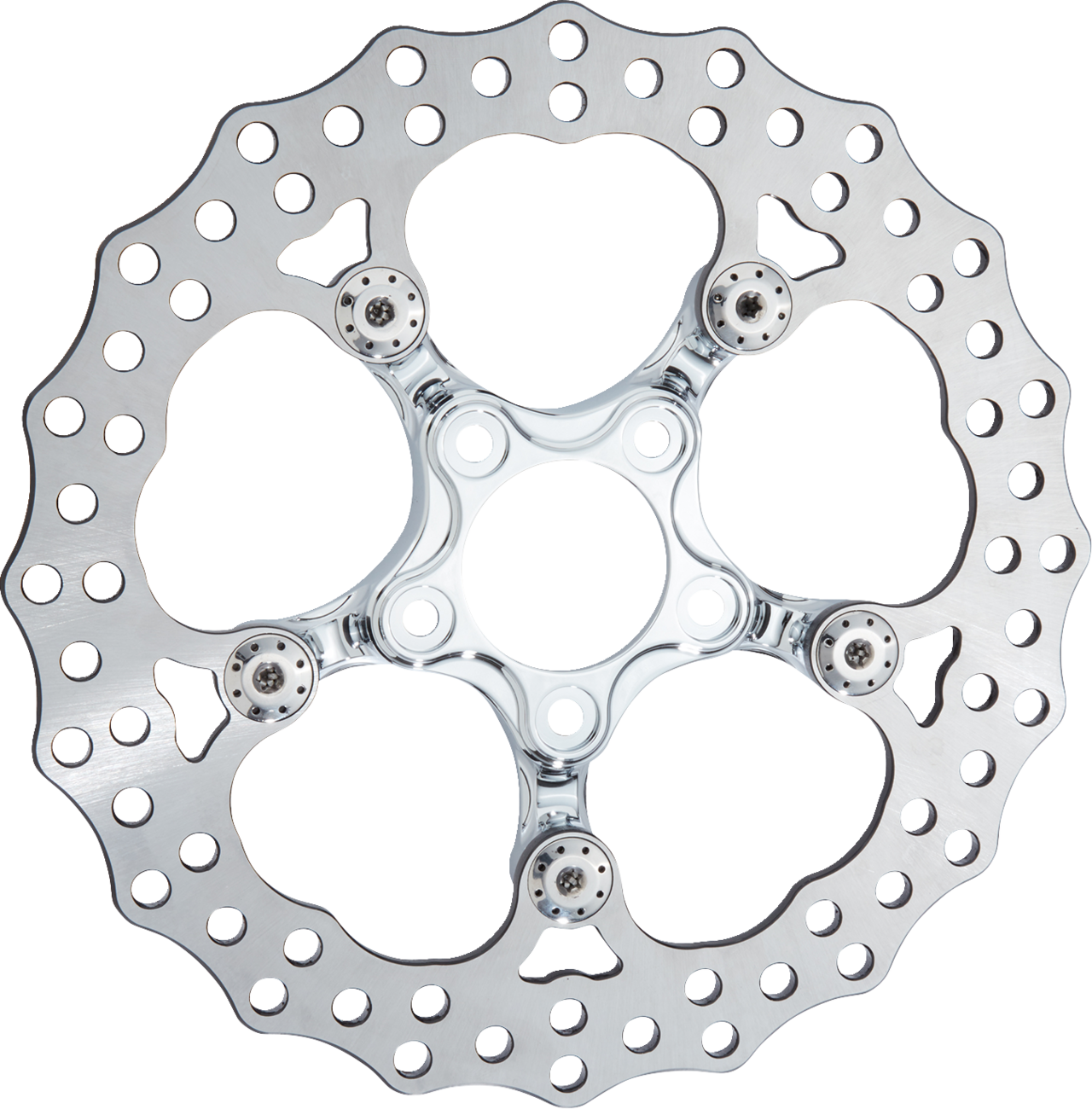 Spider Rotor - 11.8" - Chrome - Rear [1710-4720]