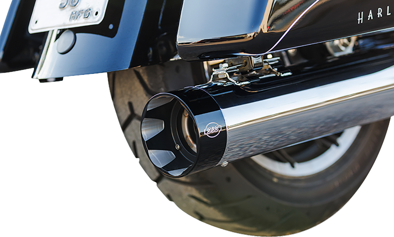 2-into-1 Sidewinder Exhaust System - 50-State - Chrome - M8 Touring [1800-2731] - Image 3