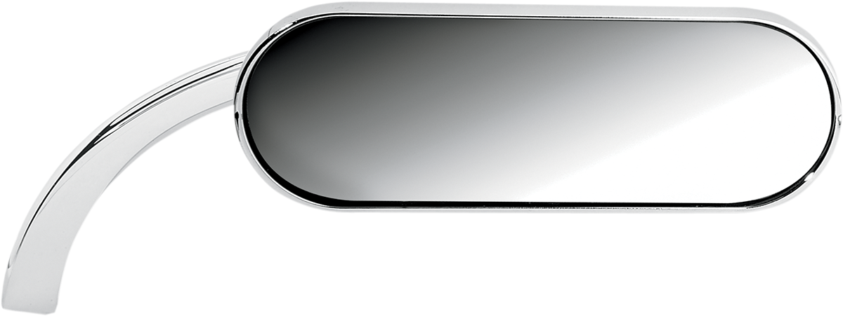 Micro-Mirror - Mirror - Micro - Mini - Side View - Oval - Chrome - Left [0640-0493] - Image 2