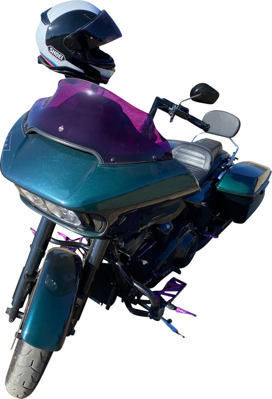 Kolor Flare® Windshield - 9" - Purple - '15-'25 FLTR [2310-0793] - Image 3