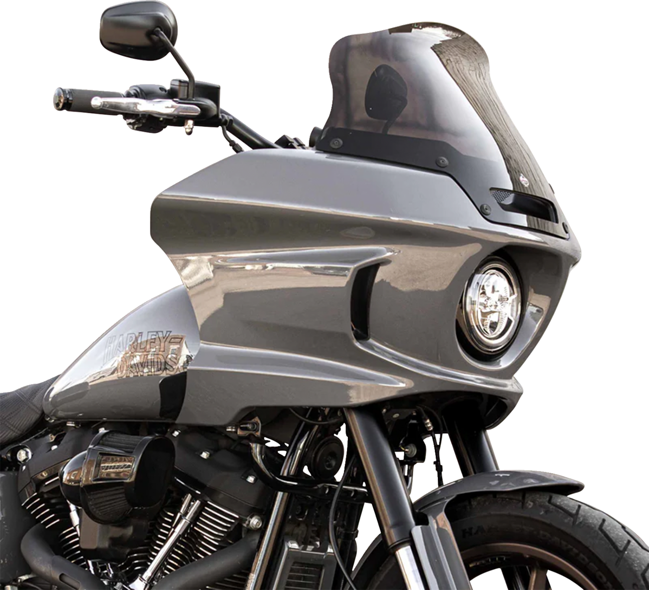 Kolor Flare® Windshield - 8" - Bronze - '22-'25 FXLRST [2310-0845] - Image 3