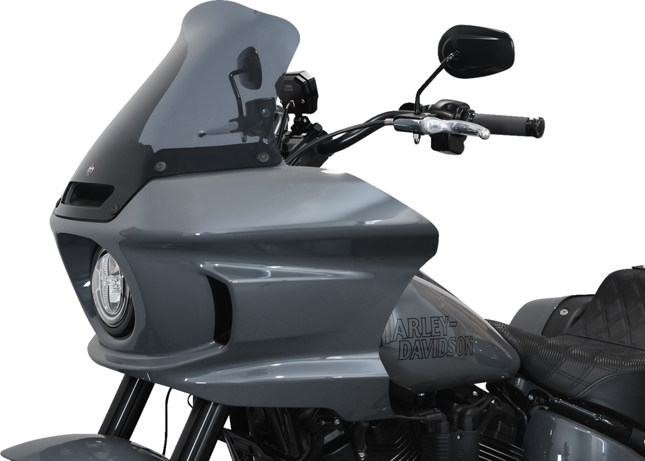Flare® Windshield - 10" - Dark Smoke - FXLRST [2310-0770]