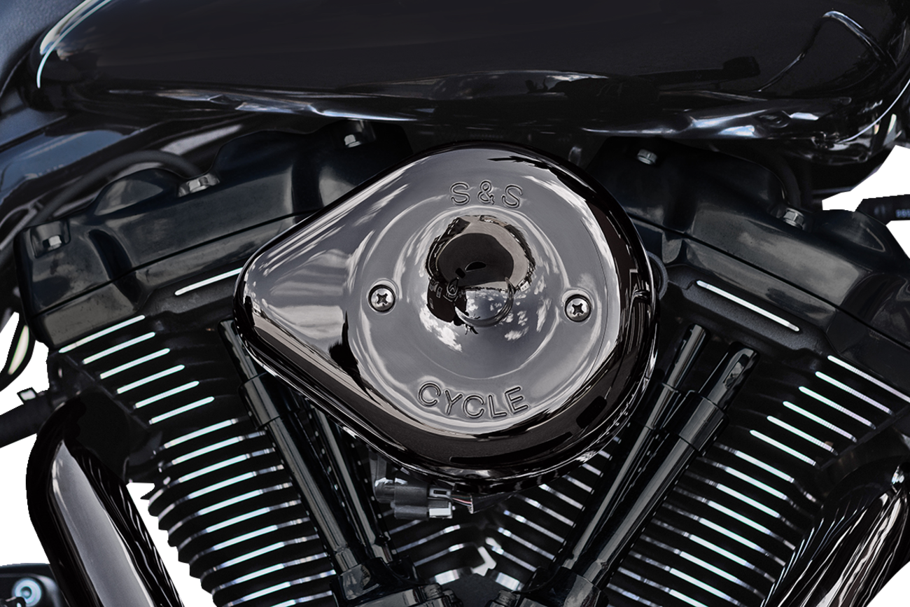 Stealth Teardrop Air Cleaner Kit - Stealth Teardrop Air Cleaner - M8 - Lava Chrome [1010-3175]
