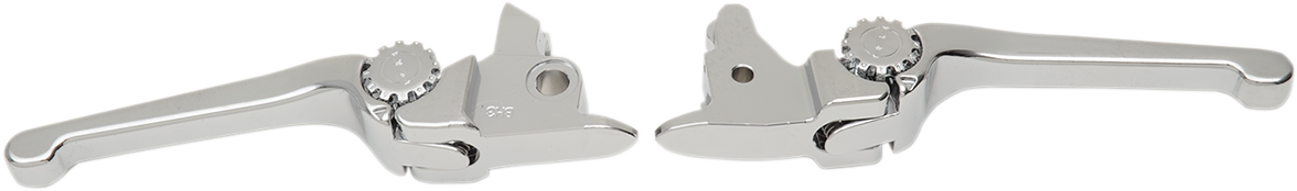Anthem Adjustable Lever Set for Harley Models - Chrome [0610-2042]