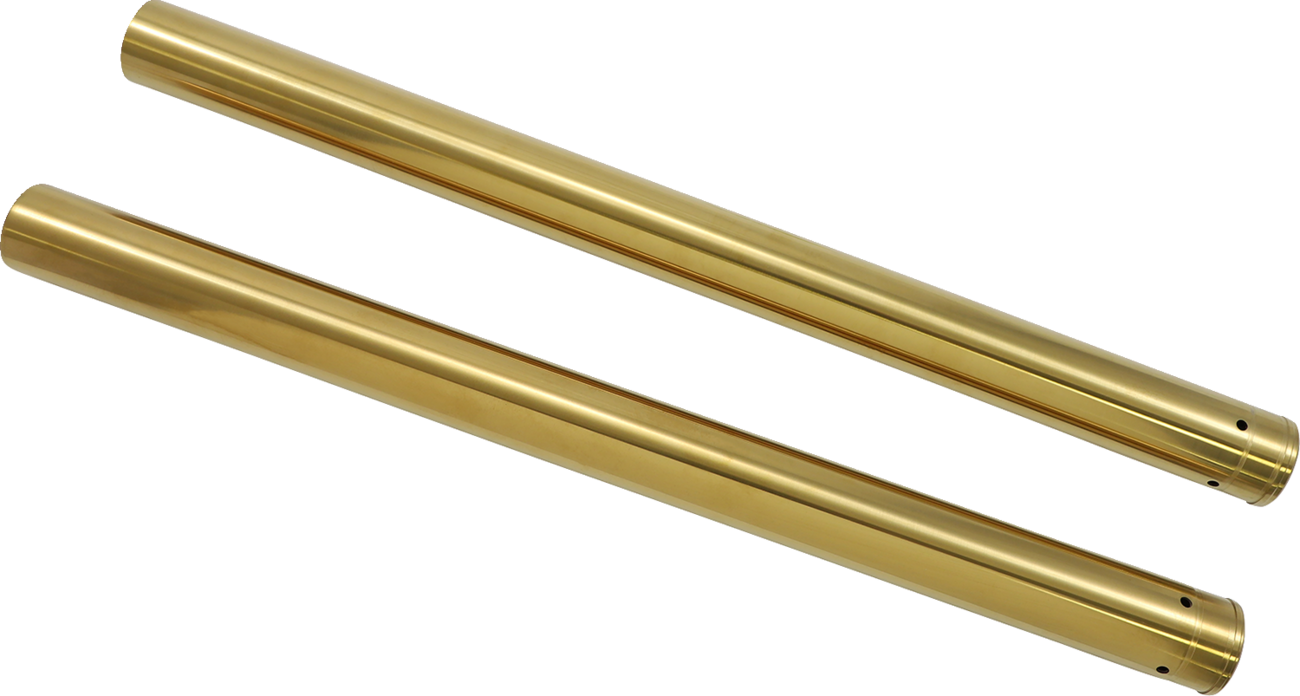Gold Fork Tubes - Fork Tubes - 41 mm - 20.25" - Gold [0404-0331] - Image 2