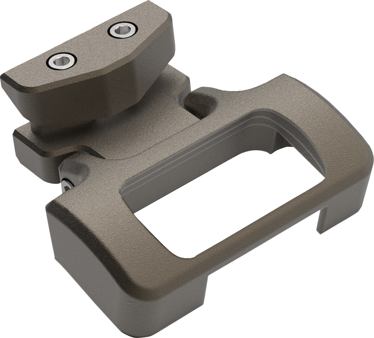 M8 Softail Gauge Mount For Performance Risers - Gauge Mount - Bronze - Softail [2201-0260]