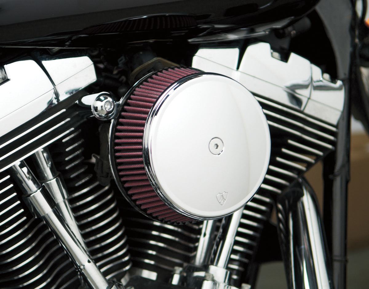 Big Sucker™ Stage I Air Filter Kit — Smooth - Big Sucker™ Stage I Air Filter Kit - Chrome [1010-0869] - Image 2