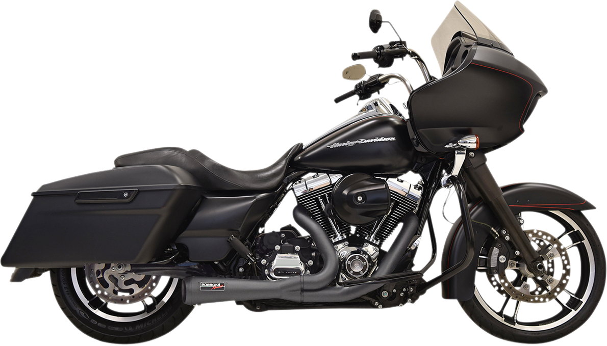 Road Rage 2:1 Short Exhaust System - 2:1 Short Exhaust - Black [1800-2472]