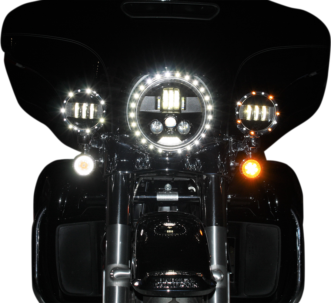7" ProBeam® LED Headlamp - ProBEAM LED Headlamp 7" - Black [2001-1747] - Image 2