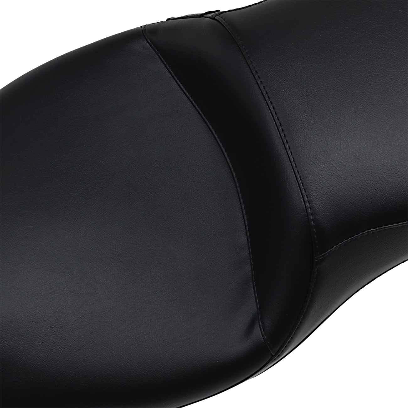 Outcast Daddy Long Legs Seat - 2-Up - w/o Backrest - Smooth - Black - FL '08-'23 [0801-1233] - Image 2