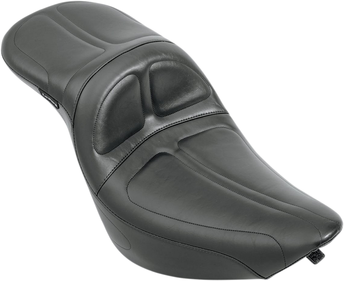 Maverick Daddy Long Legs Seat - Black - Stitched - Softail '00-'17 [0802-0548]