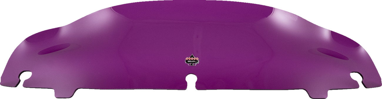 Kolor Flare® Windshield - 4" - Purple - '14-'25 FLH/FLHT/FLHX [2310-0800] - Image 2