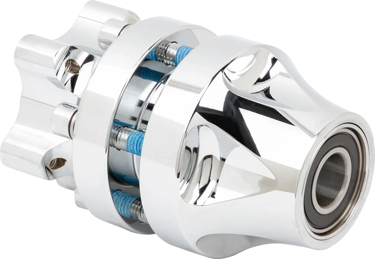 Hub Kit - Front Hub - Cartridge - Chrome - Kit - Softail Low Rider S/ST/El Diablo [0213-1272] - Image 2