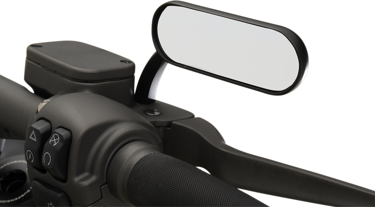 Micro-Mirror - Mirror - Micro - Mini - Side View - Oval - Black - Right [0640-0500] - Image 3
