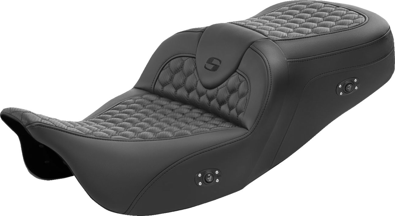 Honeycomb Roadsofa™ Seat - RoadSofa™ Seat - Honeycomb - without Backrest - Heated - FL '08-'23 [0801-1555]