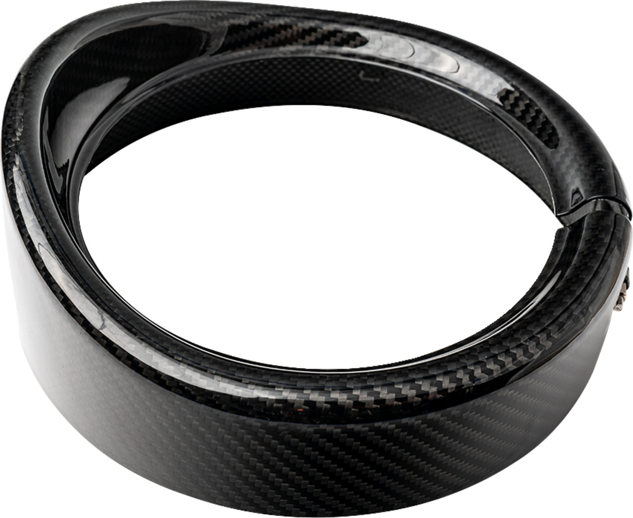 Headlight Trim with Visor - Headlight Trim w/ Visor - 7" - Gloss [2001-2732]