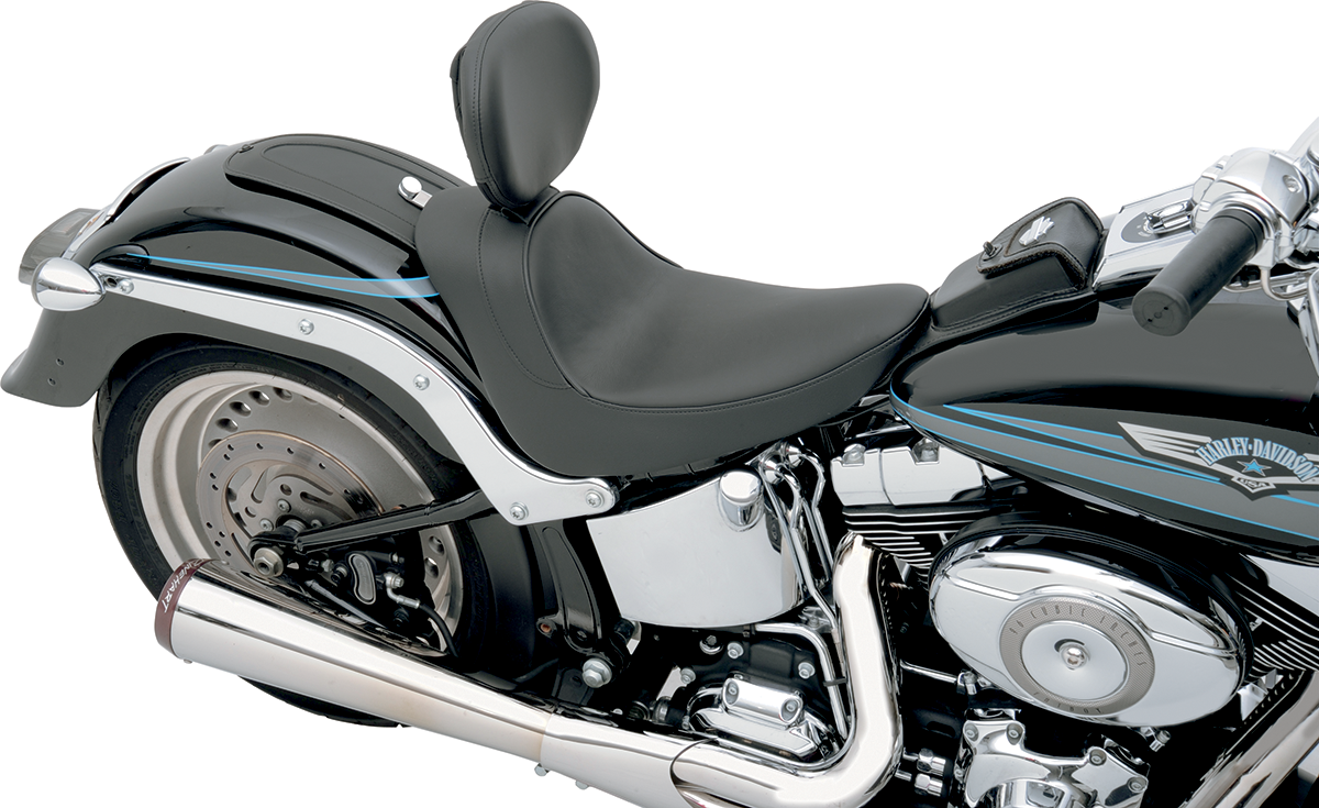 Backrest Compatible Solo Seat — Smooth - Solo Seat - Smooth - Driver Backrest - FL/FX '06-'17 [0802-0626] - Image 6