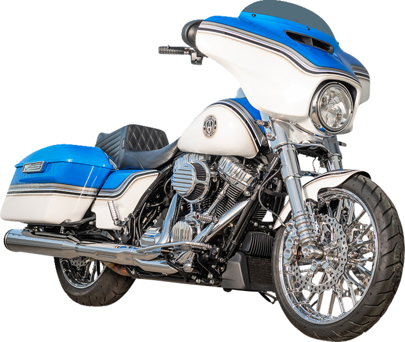 Method No Flex Inverted Fork Legs - Fork Legs - 49 mm - Chrome - For Factory Brake Caliper [0403-0175] - Image 6