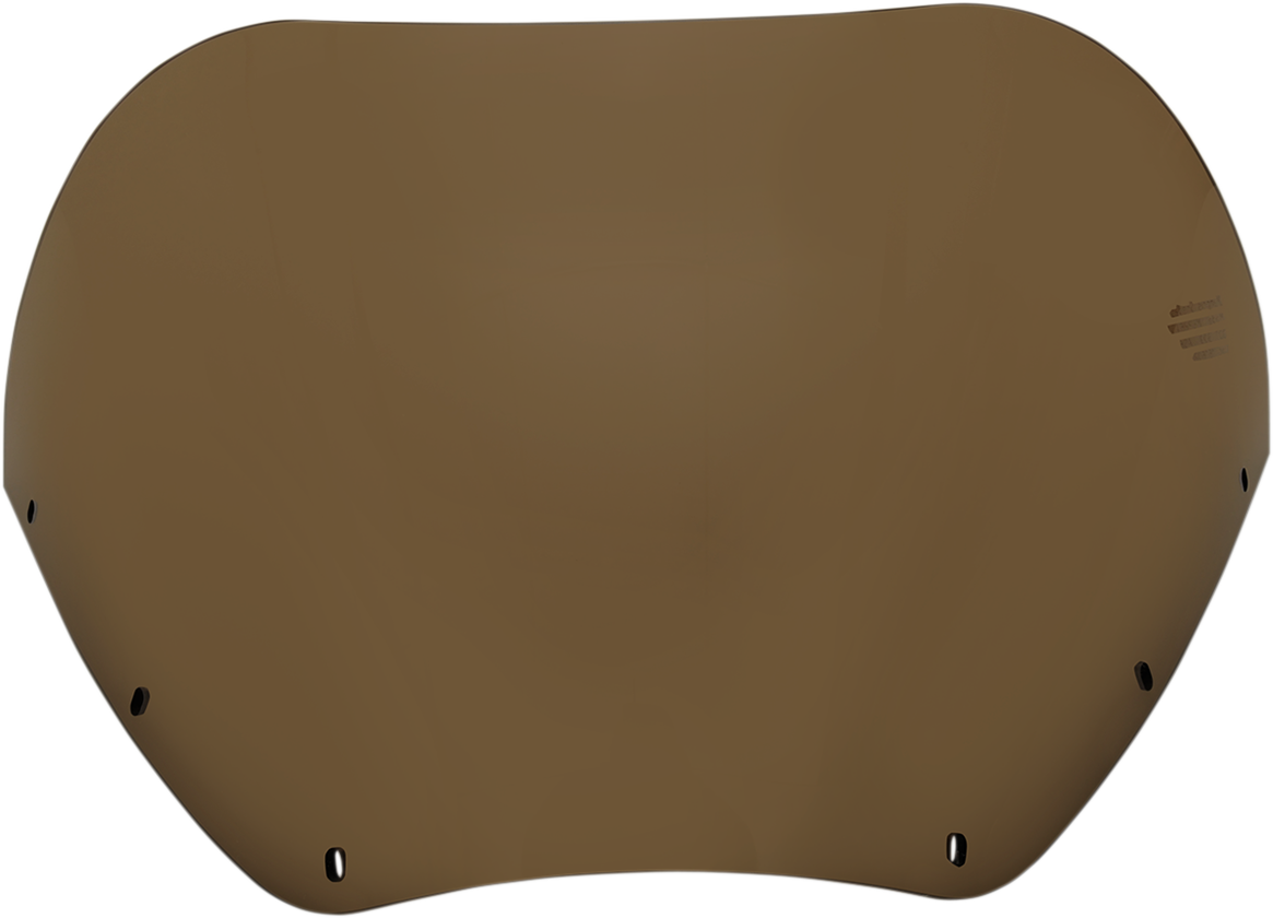 Road Warrior Windshield — without Vent - Road Warrior Windshield - Cafe Black Smoke - 7" [2350-0442]
